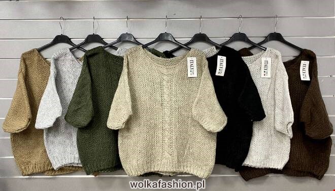 Sweter damskie 3582 Mix KOLOR  Standard (Towar włoskie)