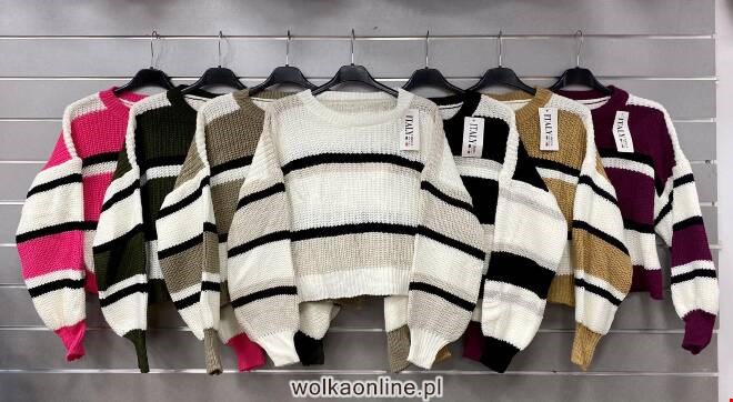 Sweter damskie 3585 Mix KOLOR  Standard (Towar włoskie)