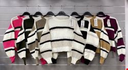 Sweter damskie 3585 Mix KOLOR  Standard (Towar włoskie)