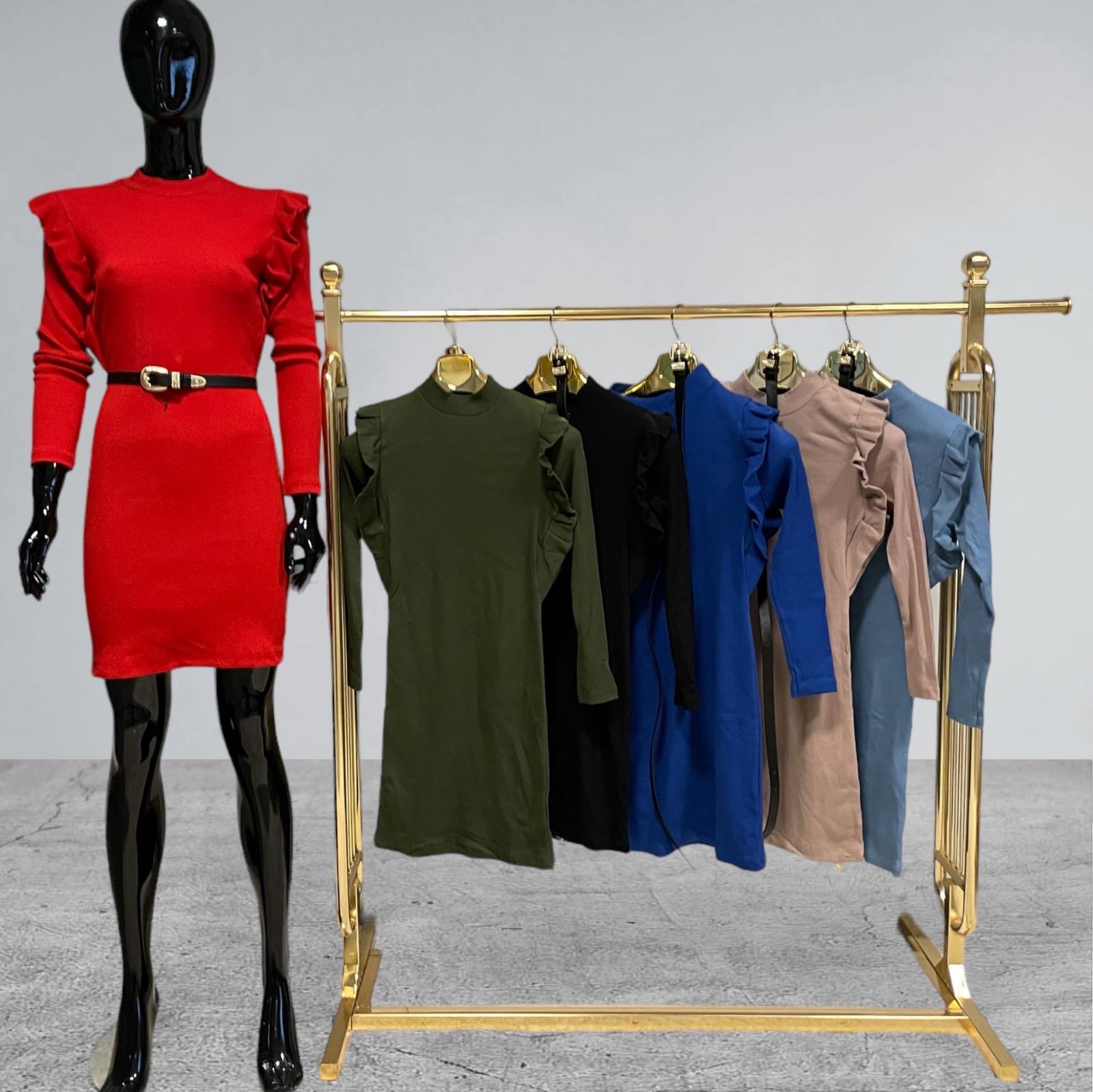 Sukienka damskie 3603 1 kolor  S/M-L/XL (Towar Tureckie) 1