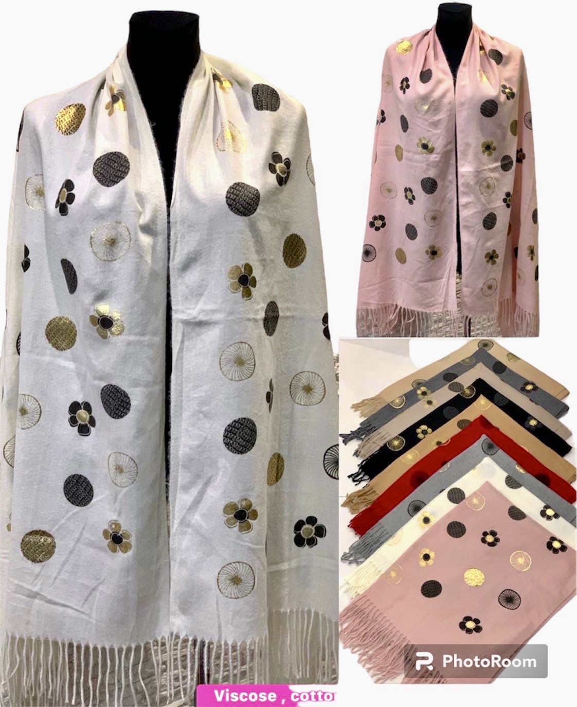 Szaliki damskie 3642 Mix KOLOR  Standard 1