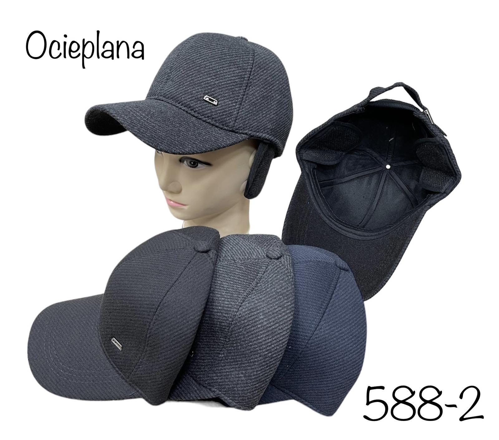 Czapka męskie  588-2 Mix KOLOR  Standard 1