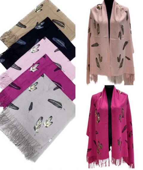 Szaliki damskie 4063 Mix kolor Standard