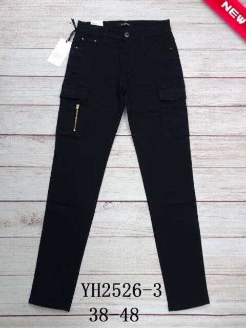 Jeansy damskie QG1707 1 kolor 42-50 1