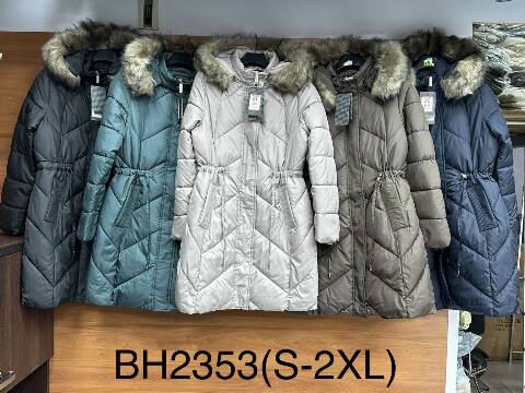 Płaszcze  zimowe damskie BH2350 1 kolor S-2XL 1