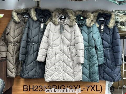 Płaszcze  zimowe damskie BH2353BIG 1 kolor 3XL-7XL