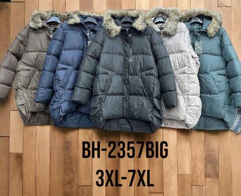 Kurtka zimowa damskie BH2357BIG 1 kolor 3XL-7XL