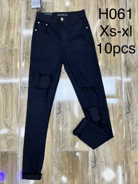 Jeansy damskie H061 1 kolor XS-XL 1