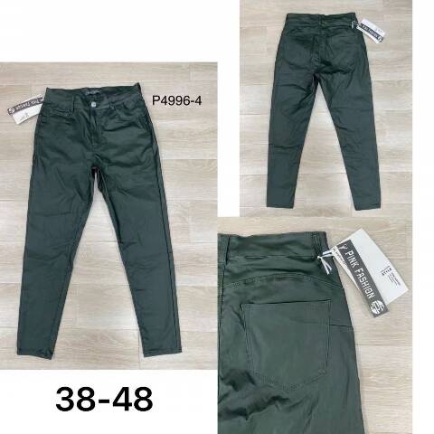 Spodnie z eko-skóry damskie P4996-4 1 kolor 38-48 1