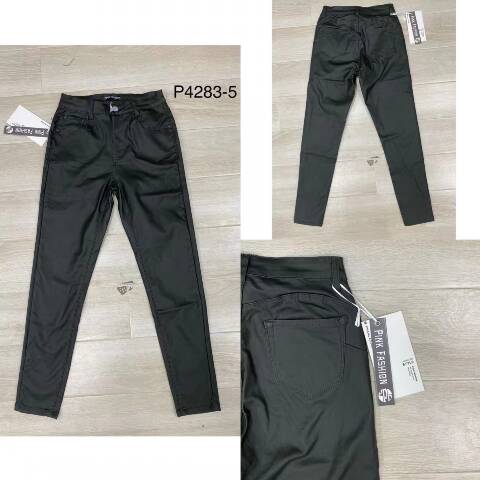 Spodnie z eko-skóry damskie P4283-5 1 kolor 36-44