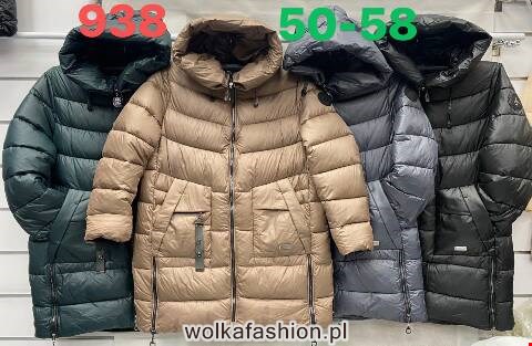 Kurtka zimowa damskie 938 1 kolor 50-58