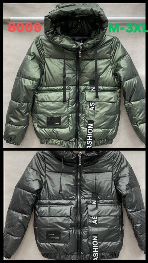 Kurtka zimowa damskie 8069 1 kolor M-3XL