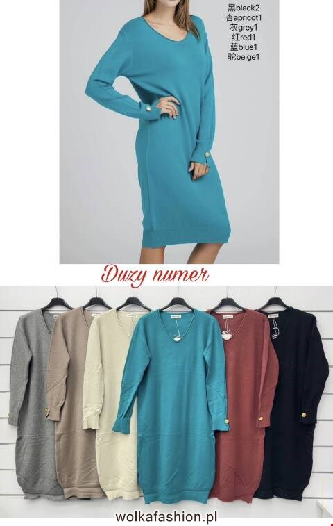 Sukienka damskie 4184 Mix kolor Standard
