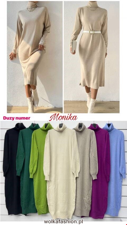 Sukienka damskie 4187 Mix kolor Standard