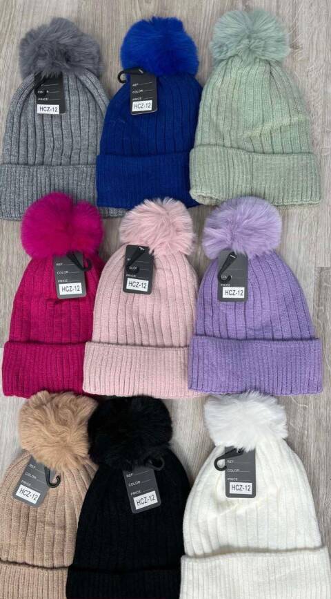 Czapka wiosena damskie 4192 Mix kolor Standard