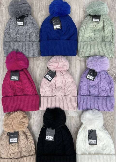 Czapka wiosena damskie 4193 Mix kolor Standard