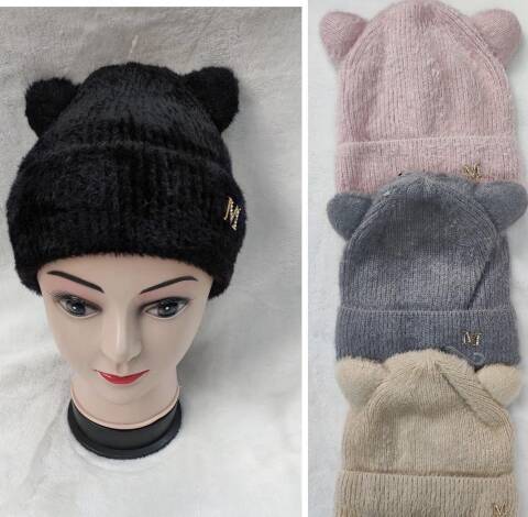 Czapka wiosena damskie 4197 Mix kolor Standard 1