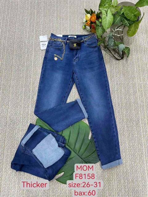 Jeansy damskie F8158 1 kolor 25-30
