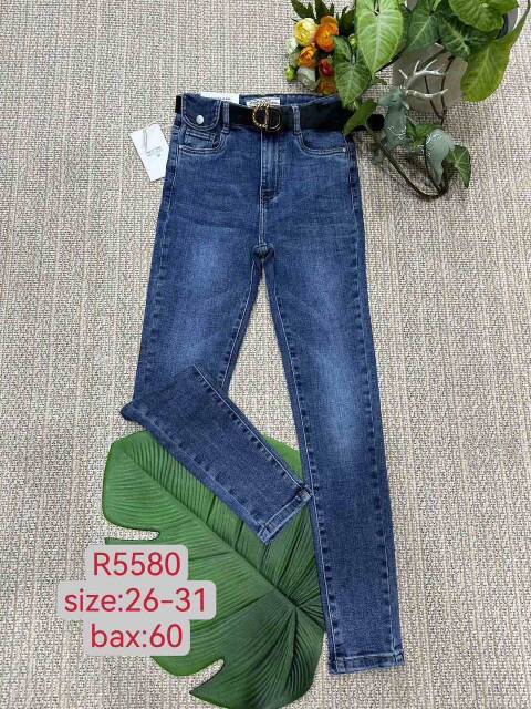 Jeansy damskie F5580 1 kolor 26-31