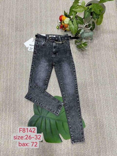 Jeansy damskie F8148 1 kolor 26-32 1