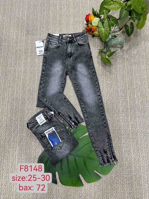Jeansy damskie F8148 1 kolor 25-30 1