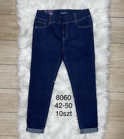 Jeansy damskie 8060 1 kolor 42-50 1