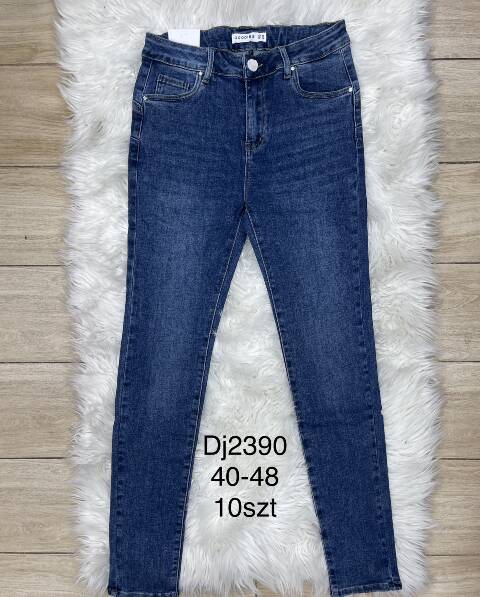 Jeansy damskie DJ2390 1 kolor 40-48 1