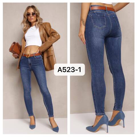 Jeansy damskie Z523-1 1 kolor XS-XL 1