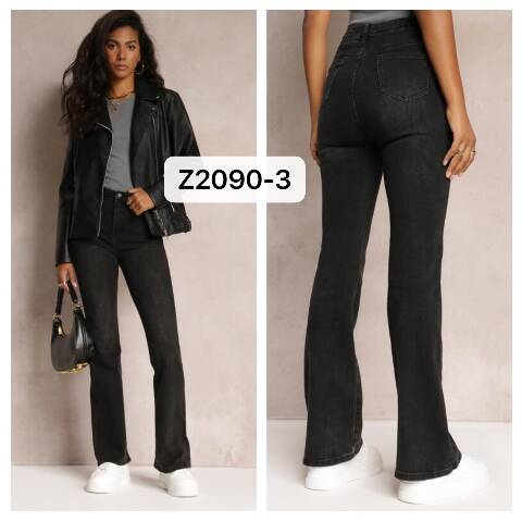 Jeansy damskie Z2090-3 1 kolor XS-XL
