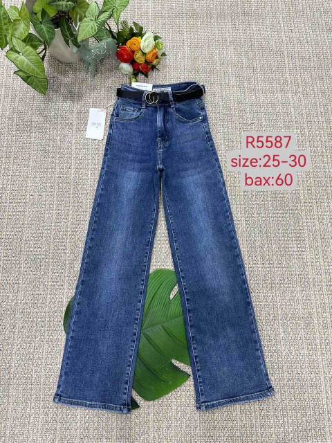Jeansy damskie R5587 1 kolor 25-30 1
