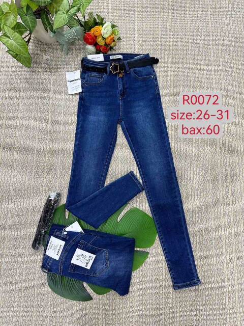 Jeansy damskie R0072 1 kolor 26-31 1