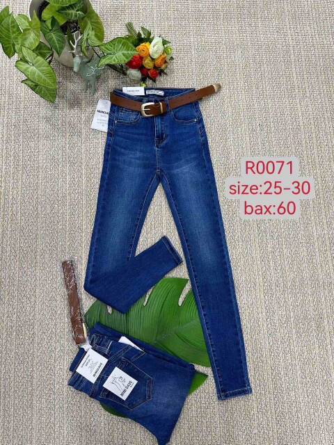 Jeansy damskie R0071 1 kolor 25-30 1