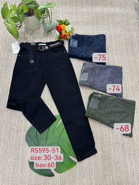 Jeansy damskie R5595-51 1 kolor 30-36 1