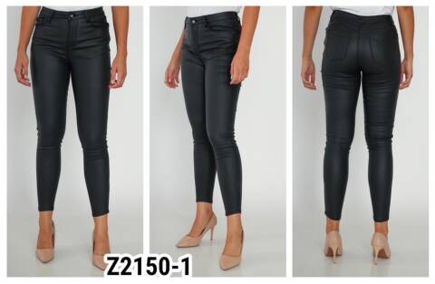 Spodnie z eko-skóry damskie Z2150-1 1 kolor XS-XL