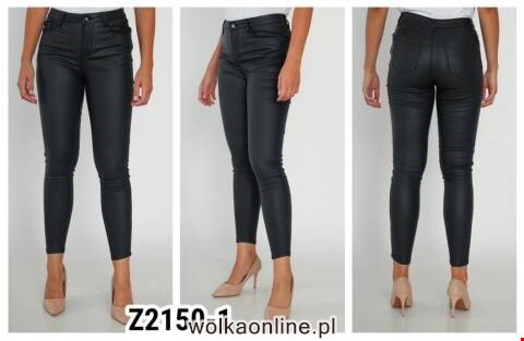 Spodnie z eko-skóry damskie Z2150-1 1 kolor XS-XL