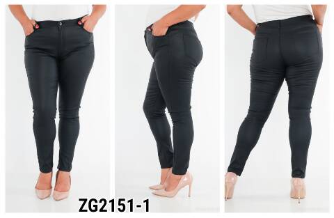 Spodnie z eko-skóry damskie ZG2151-1 1 kolor 40-48 1