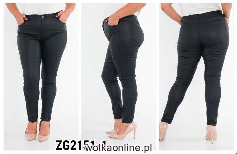 Spodnie z eko-skóry damskie ZG2151-1 1 kolor 40-48