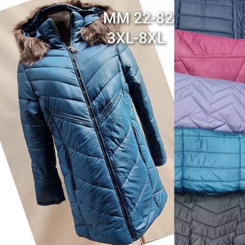 Kurtka zimowa damskie MM22-82 1 kolor 3XL-8XL 1