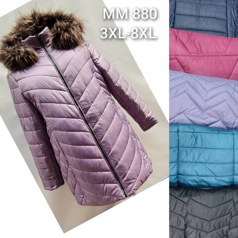 Kurtka zimowa damskie MM880 1 kolor 3XL-8XL 1