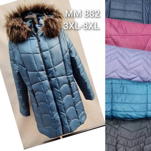 Kurtka zimowa damskie MM882 1 kolor 3XL-8XL 1