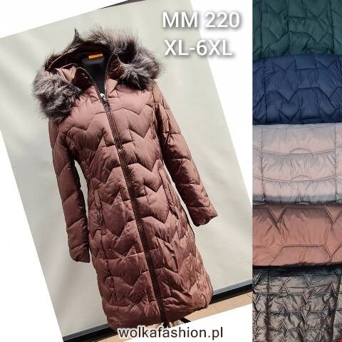 Kurtka zimowa damskie MM220 1 kolor XL-6XL