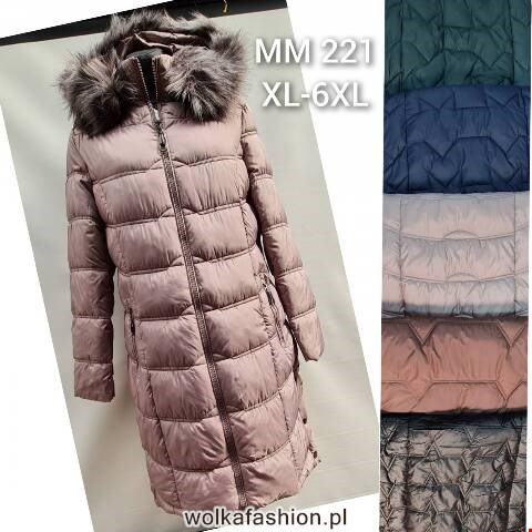 Kurtka zimowa damskie MM221 1 kolor XL-6XL