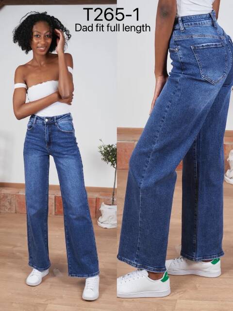 Jeansy damskie T265-1 1 kolor 34-42 1