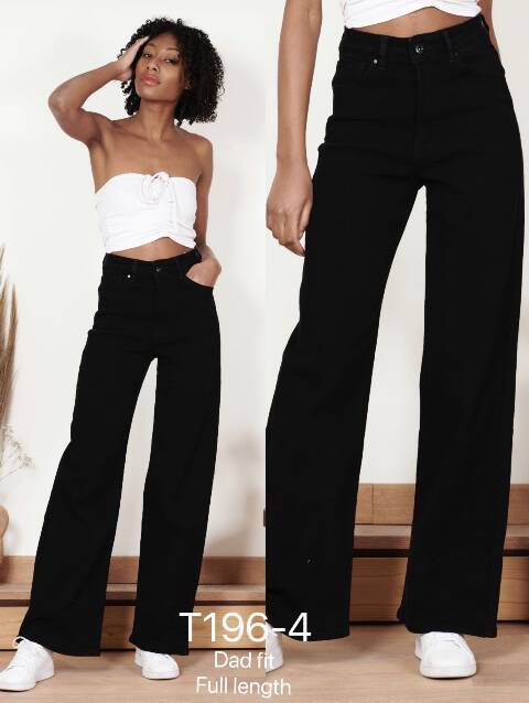 Jeansy damskie T196-4 1 kolor 34-42 1