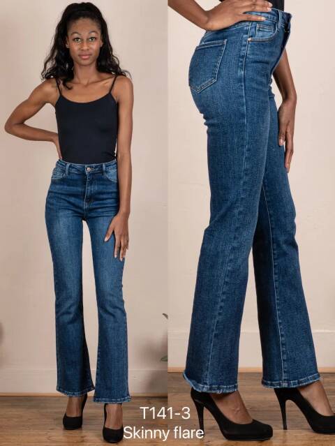 Jeansy damskie T141-3 1 kolor 34-42