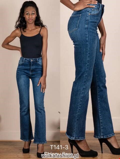 Jeansy damskie T141-3 1 kolor 34-42