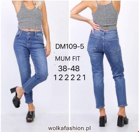 Jeansy damskie DM109-5 1 kolor 38-48