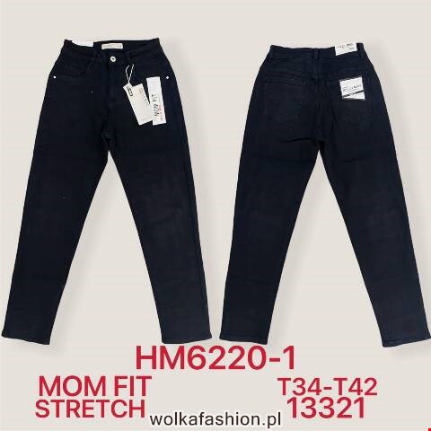 Jeansy damskie HM6220-1 1 kolor 34-42