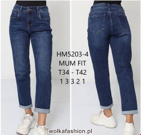 Jeansy damskie HM5203-4 1 kolor 34-42