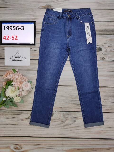 Jeansy damskie 19956-3 1 kolor 42-52